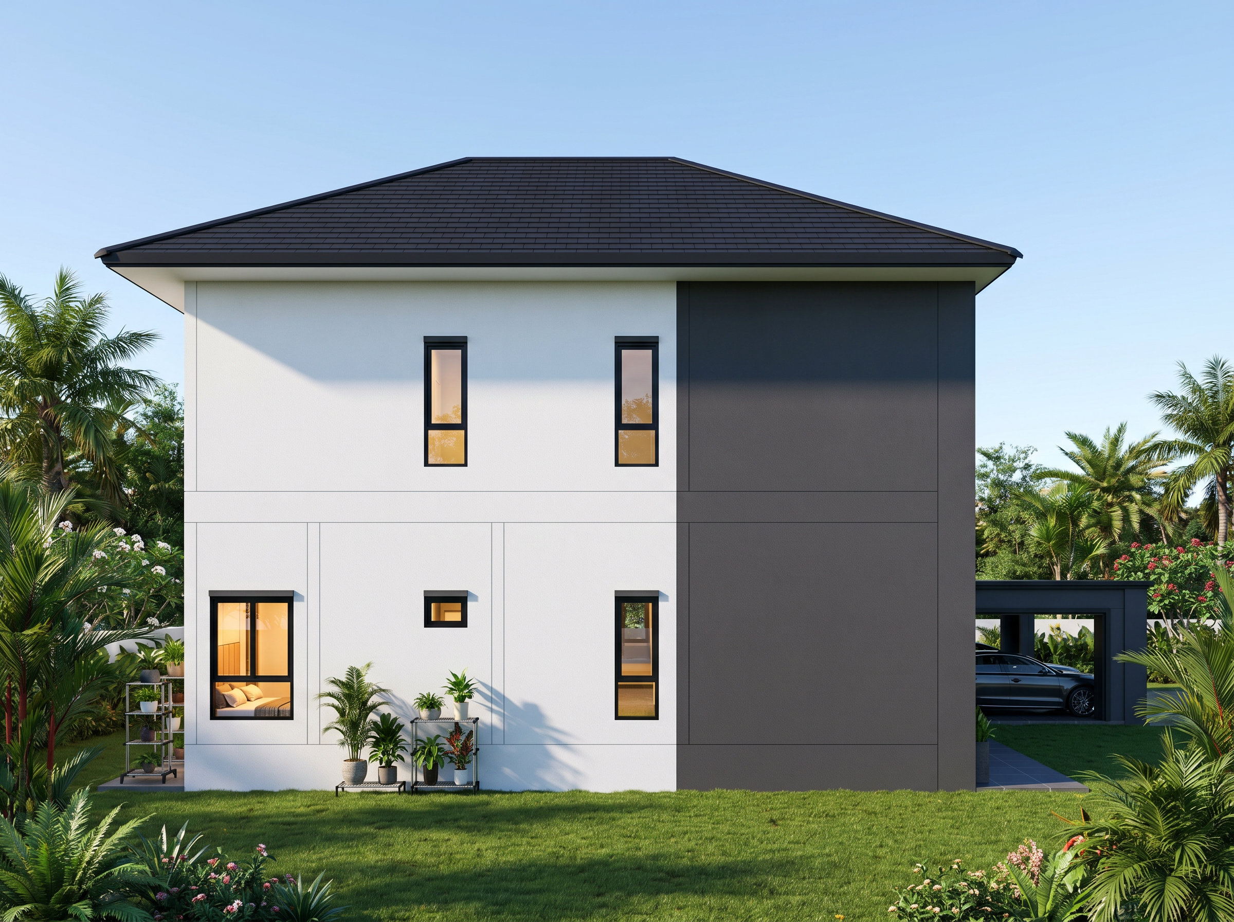 ด้านหลัง